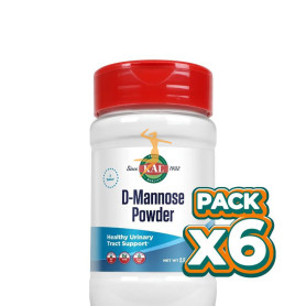 Pack 6x D-MANNOSE EN POLVO 72G KAL