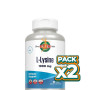 Pack 2x L-LYSINE 1000MG 100 COMPRIMIDOS KAL
