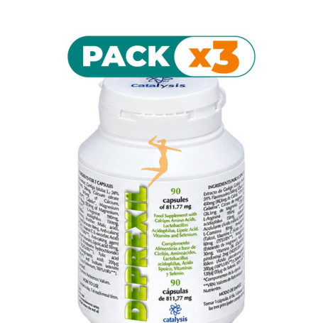 Pack 3x DEPREXIL 90 CÁPSULAS CATALYSIS