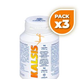 Pack 3x KALSIS 90 CÁPSULAS CATALYSIS