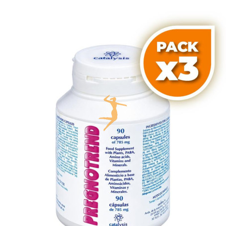 Pack 3x PREGNOTREND 90 CÁPSULAS CATALYSIS