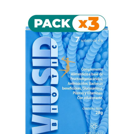 Pack 3x VIUSID BIOTIC 7 SOBRES CATALYSIS