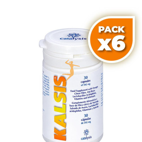 Pack 6x KALSIS 30 CÁPSULAS CATALYSIS