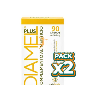 Pack 2x DIAMEL PLUS 90 CÁPSULAS CATALYSIS