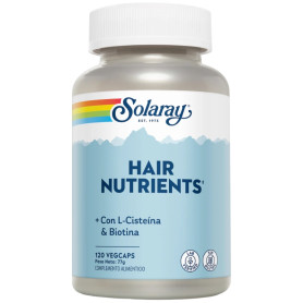 HAIR NUTRIENTS 120 CÁPSULAS VEGETALES SOLARAY