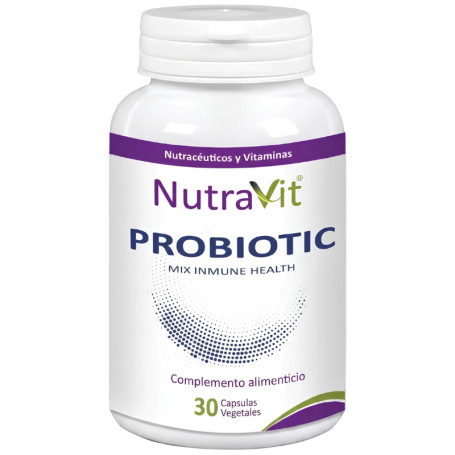 PROBIOTIC MIX INMUNE HEALTH 30 CÁPSULAS NUTRAVIT