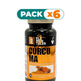 Pack 6x CÚRCUMA MERIVA 30 CÁPSULAS NOVA DIET