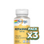 Pack 3x POTASIO 500MG 60 CÁPSULAS VEGETALES SOLARAY