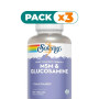 Pack 3x MSM Y GLUCOSAMINE 180 CÁPSULAS VEGETALES SOLARAY