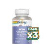 Pack 3x MSM CON CÚRCUMA, BOSWELLIA Y HARPAGOFITO 90 CÁPSULAS SOLARAY