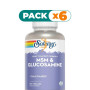 Pack 6x MSM Y GLUCOSAMINE 180 CÁPSULAS VEGETALES SOLARAY