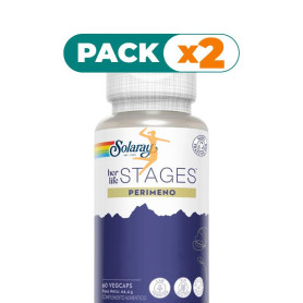Pack 2x PERIMENO STAGES 60 CÁPSULAS VEGETALES SOLARAY