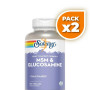 Pack 2x MSM Y GLUCOSAMINE 180 CÁPSULAS VEGETALES SOLARAY
