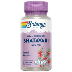 SHATAVARI 500MG 60 CÁPSULAS VEGETALES SOLARAY