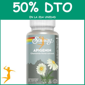 APIGENIN UNLIMIT 30 CÁPSULAS VEGETALES SOLARAY OFERTA 2 UD