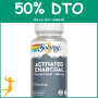 CARBÓN ACTIVADO 90 CÁPSULAS VEGETALES SOLARAY OFERTA 2 UD
