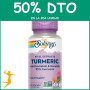 CÚRCUMA CON BROMELAÍNA Y BOSWELLIA 60 CÁPSULAS VEGETALES SOLARAY OFERTA 2 UD
