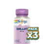 Pack 3x SHILAJIT 100MG 30 CÁPSULAS VEGETALES SOLARAY