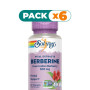 Pack 6x BERBERINA 500MG 60 CÁPSULAS VEGETALES SOLARAY