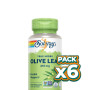 Pack 6x HOJA DE OLIVO 410MG 100 CÁPSULAS VEGETALES SOLARAY