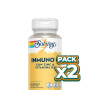 Pack 2x IMMUNO C (C+D3+ZINC) 30 CÁPSULAS VEGETALES SOLARAY