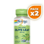 Pack 2x HOJA DE OLIVO 410MG 100 CÁPSULAS VEGETALES SOLARAY