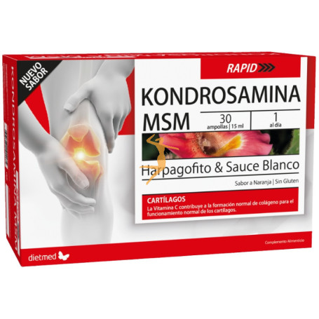 KONDROSAMINA MSM RAPID 30 AMPOLLAS DIETMED