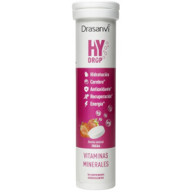 HYDROP ELECTROLITOS EFERVESCENTES FRESA 18 COMPRIMIDOS DRASANVI