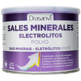 SALES MINERALES ELECTROLITOS PUROS SABOR NEUTRO 160G DRASANVI