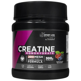 CREATINA 200MESH FRUTOS DEL BOSQUE 300G DRASANVI SPORT LIVE
