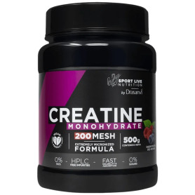 CREATINA 200MESH FRUTOS DEL BOSQUE 500G DRASANVI SPORT LIVE