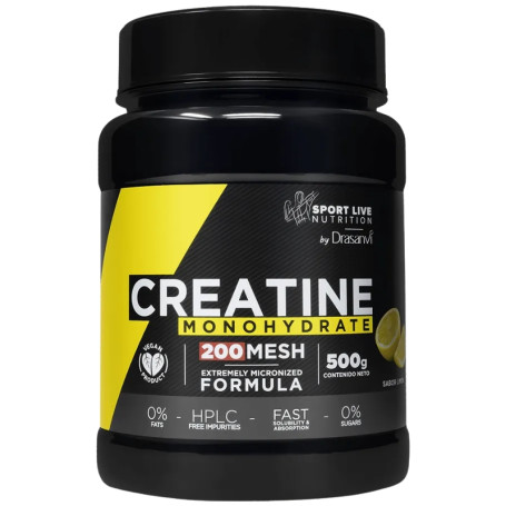 CREATINA 200MESH LIMÓN 500G DRASANVI SPORT LIVE