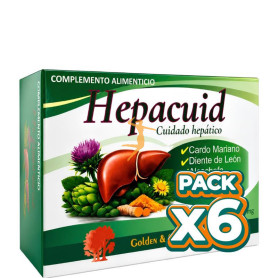 Pack 6x HEPACUID 60 CÁPSULAS GOLDEN GREEN