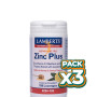 Pack 3x ZINC PLUS LOZENGES (MASTICABLES) LAMBERTS