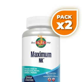 Pack 2x MAXIMUM NK 60 COMPRIMIDOS KAL