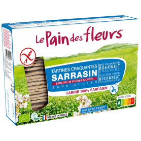 CRACKER DE SARRACENO SIN SAL 300G LE PAIN DES FLEURS