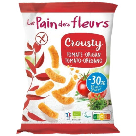 GANCHITO CROUSTY DE TOMATE Y ORÉGANO 75G LE PAIN DES FLEURS