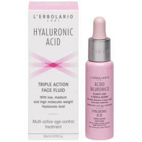 ÁCIDO HIALURÓNICO FLUIDO FACIAL TRIPLE ACCIÓN 28ML L´ERBOLARIO