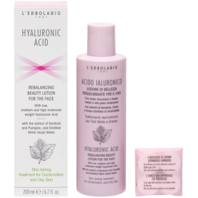 ÁCIDO HIALURÓNICO LOCIÓN FACIAL REEQUILIBRANTE 200ML L´ERBOLARIO