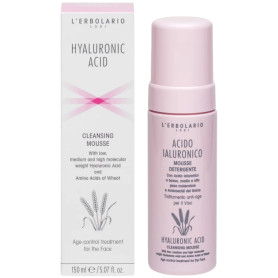 ÁCIDO HIALURÓNICO MOUSSE LIMPIADORA FACIAL 125ML L´ERBOLARIO