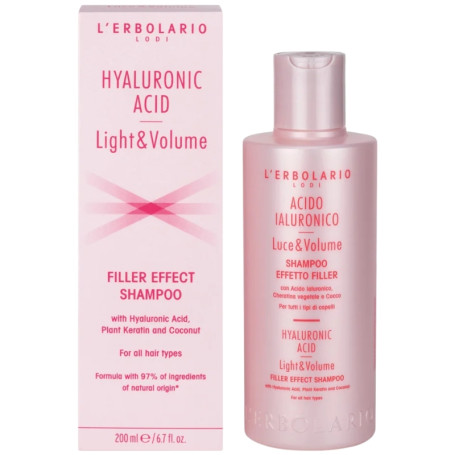 ÁCIDO HIALURÓNICO CHAMPÚ VOLUMINIZADOR 200ML L´ERBOLARIO