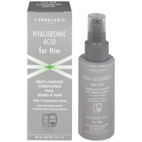 ÁC. HIALURÓNICO HOMBRE BÁLSAMO CARA-PELO-BARBA 100ML L´ERBOLARIO