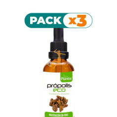 Pack 3x EXTRACTO DE PRÓPOLIS ECO MACERACIÓN EN FRÍO 50ML PLANTIS