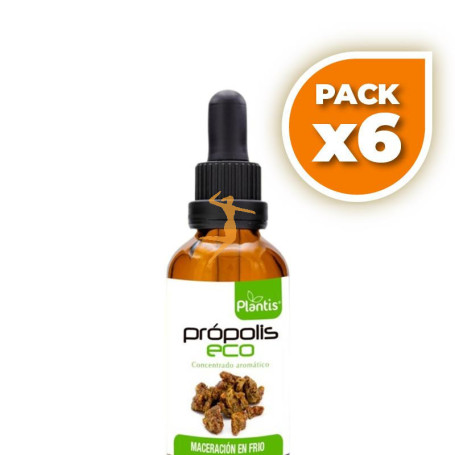 Pack 6x EXTRACTO DE PRÓPOLIS ECO MACERACIÓN EN FRÍO 50ML PLANTIS