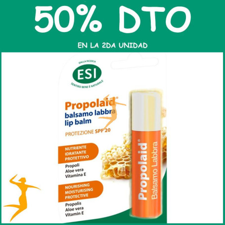 PROPOLAID STICK DE LABIOS SPF20 5,7ML ESI OFERTA 2 UD