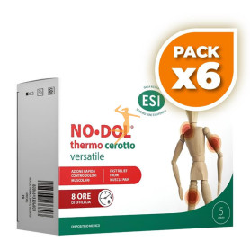 Pack 6x NODOL PARCHES TÉRMICOS 5 UNIDADES ESI