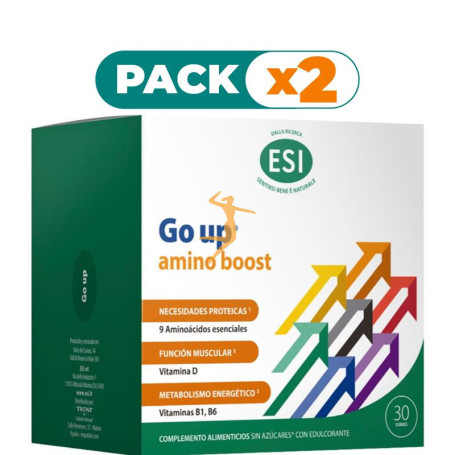 Pack 2x GO UP AMINO BOOST 30 SOBRES ESI