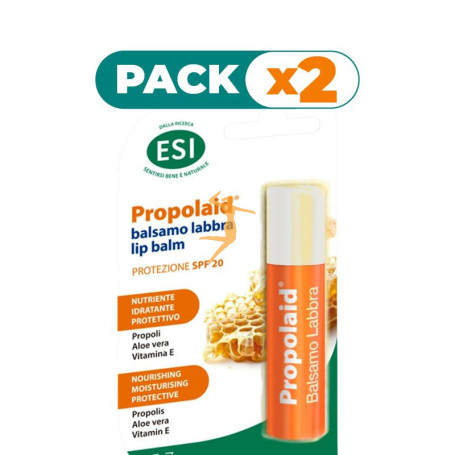 Pack 2x PROPOLAID STICK DE LABIOS SPF20 5,7ML ESI
