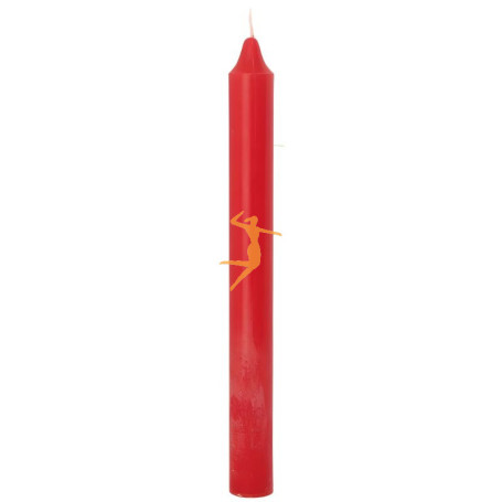VELA BUJÍA ROJA 20CM ORO DE LOS ANDES