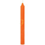 VELA BUJÍA NARANJA 20CM ORO DE LOS ANDES